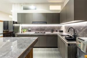 Luxe modern villa with private pool