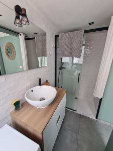 Charmante maison de pêcheur en bord de mer