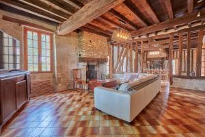 Maisons de vacances Le Moutou - Maison avec piscine : photos des chambres