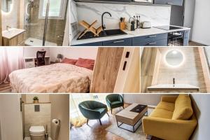 Appartements Suite T5 Rennes Gare - Parking prive gratuit : photos des chambres