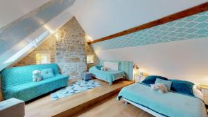 Villas Duckerie 55 pers 5 Gites jacuzzi, 15min Mer : photos des chambres