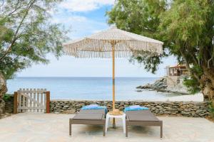 Beachfront bungalow in the area of Kampi, near Koundouros - 4hvězdičkové hotely ve městě Ioulida