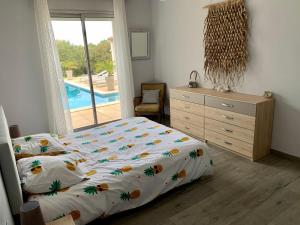 Maisons de vacances Maison dans la garrigue : photos des chambres