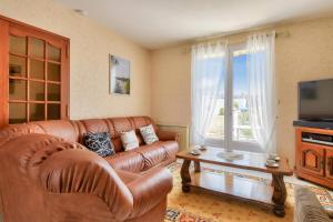 Maisons de vacances Maison familiale pour 8 a 750m de la plage : photos des chambres