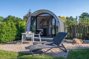 Tiny Natuurlodge voor 2 personen met vrij uitzicht over landerijen