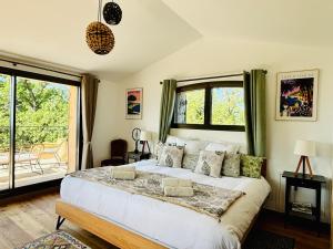 Villas Paisible et Spacieuse Villa avec 4 suites independantes : photos des chambres