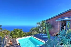 La Villa Zambrocal - Piscine - Vue Océan - 圣勒