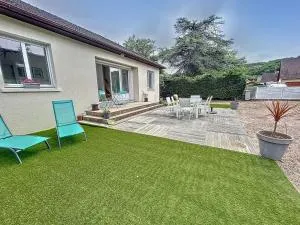 Maison calme, proche plage et commerces à Jullouville, jardin clos, 3 chambres, idéale vacances - FR-1-361-381 - Bouillon