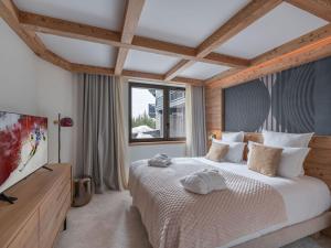 Appartement neuf ski-inski-out avec accès spa et piscine, à Courchevel 1850 - FR-1-564-105