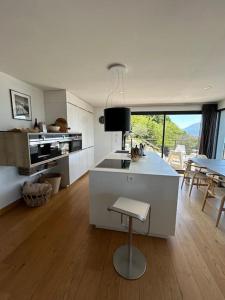 Appartements Grand appartement T4, vue unique lac, terrasse et spa : photos des chambres