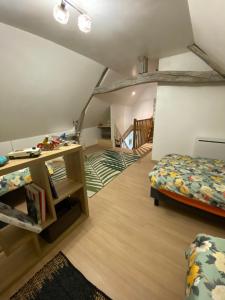 Maisons de vacances Maison spacieuse sur 2 etages completement renovee : photos des chambres
