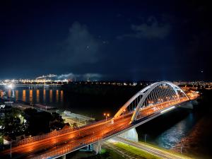 Danube river front, SKYSCRAPER Bratislava