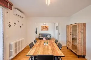 Les Hirondelles - 2 chambres, 3 lits, climatisation et balcon - Montracol