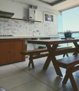 Apartamento completo com vista para o mar - 伊塔帕里卡