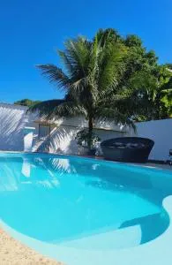 Casa por do Sol amarelo - Ponte dos Leites