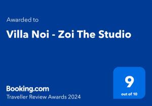 Villa Noi - Zoi The Studio