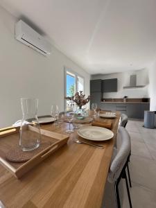 Appartements Bergerie avec spa vue montagne : photos des chambres