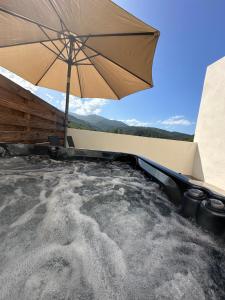 Appartements Bergerie avec spa vue montagne : photos des chambres