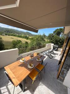 Appartements Bergerie avec spa vue montagne : photos des chambres