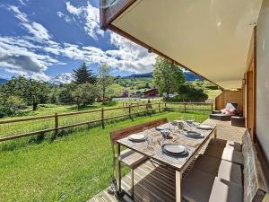 Appartements Appartement neuf 3 chambres a Combloux, vue Mont Blanc, jardin, parking, wifi - FR-1-560-143 : photos des chambres