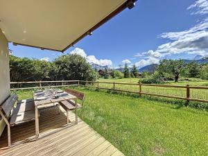 Appartements Appartement neuf 3 chambres a Combloux, vue Mont Blanc, jardin, parking, wifi - FR-1-560-143 : photos des chambres