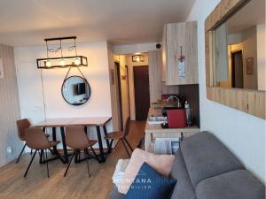 Studio rénové avec cabine pour 4 pers, calme à Le Grand-Bornand - FR-1-458-199