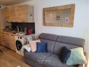 Studio rénové avec cabine pour 4 pers, calme à Le Grand-Bornand - FR-1-458-199