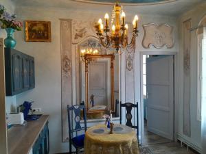 Penthouse en bleu royal