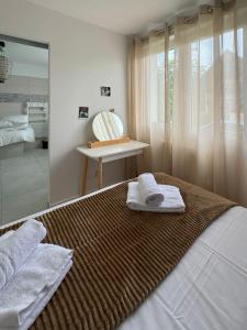 Appartements Le Mittel - Appartement calme, 2 Chambres, Terrasse : photos des chambres