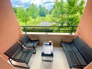 Appartements L-Entre 2 Mers avec piscine : photos des chambres