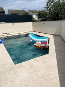 Maisons de vacances belle maison avec piscine chauffee sans vis-a-vis : photos des chambres