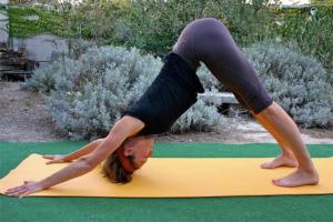 Chambre 3 personnes avec salle de bain dans mas du Lubéron