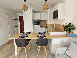 Le Capitole - Studio Plage Benoit dans résidence face mer