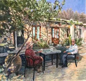 Πέτροκτιστο Σπίτι. Stone House - Aëtós