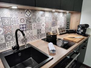 Familienapartment mit Pool, Spa und Panoramablick