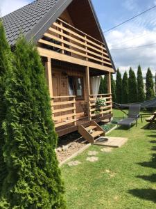 Domki z sauną Bieszczady Boso po Rosie