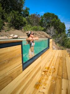 Maisons de vacances Bergerie coasina avec piscine et vue mer : photos des chambres