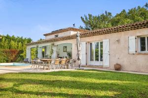 Villa Le Diamant 10 pers avec piscine chauffée, fitness & lac St Cassien à pied