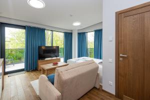 Saulėti Studio apartamentai su Terasa