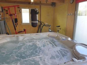 Chalets Gite proche Mont St Michel, Spa privatif en option ,St Malo : photos des chambres