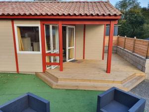 Chalets Gite proche Mont St Michel, Spa privatif en option ,St Malo : photos des chambres