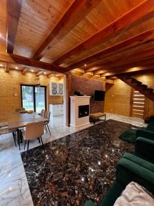 Domek całoroczny Borzy-chatka nad Liwcem