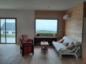 Maison en bois vue sur mer en Bretagne 5 couchages