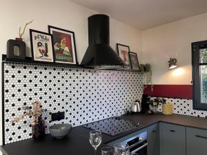 Appartements Studio independant proche Paris - Chromatic Stella Luxe, calme et volupte : photos des chambres