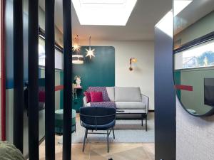 Appartements Studio independant proche Paris - Chromatic Stella Luxe, calme et volupte : photos des chambres