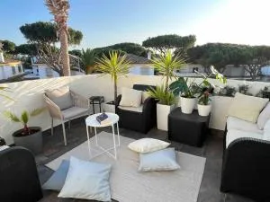 Habitación privada en loft de lujo compartido - Playa a 1min - Poblado de Sancti Petri