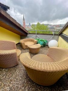 Goldstadt City Loft 3-Zimmer Balkon & Garage Zentrum Pforzheim