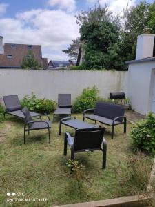 Maisons de vacances Maison de vacances a 400m de la plage : Maison de Vacances 3 Chambres 