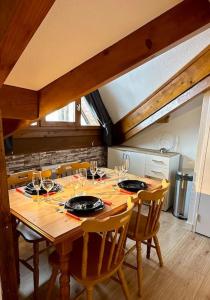 Appartements Studio au pied des pistes avec vue sur la vallee : photos des chambres
