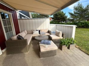 Hyggeligt sommerhus tæt på vandet i Bro Strand